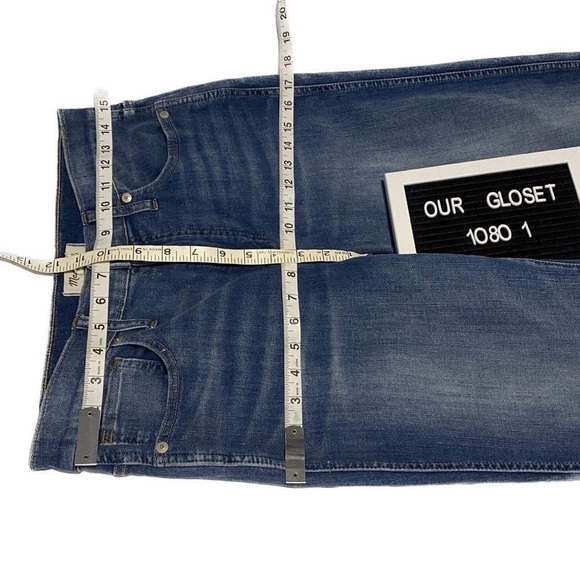 MADEWELL Stove piped Jeans, Raw hem, 28" Tall fit, 28" inseam. NWOT - Picture 6 of 6